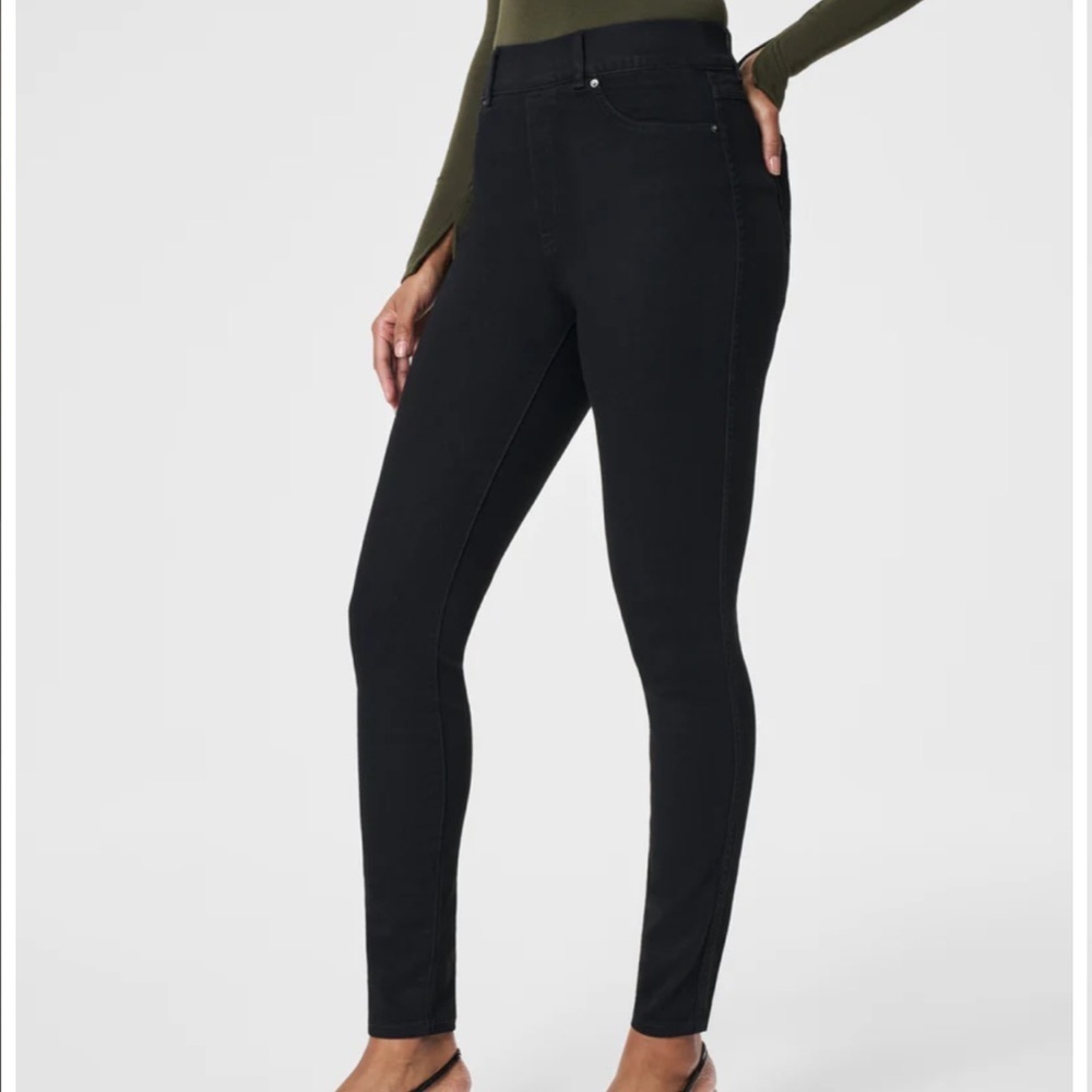 SPANXshape™ EveryWear Ankle Skinny Jeans‎ Black Denim Shapewear Slimming